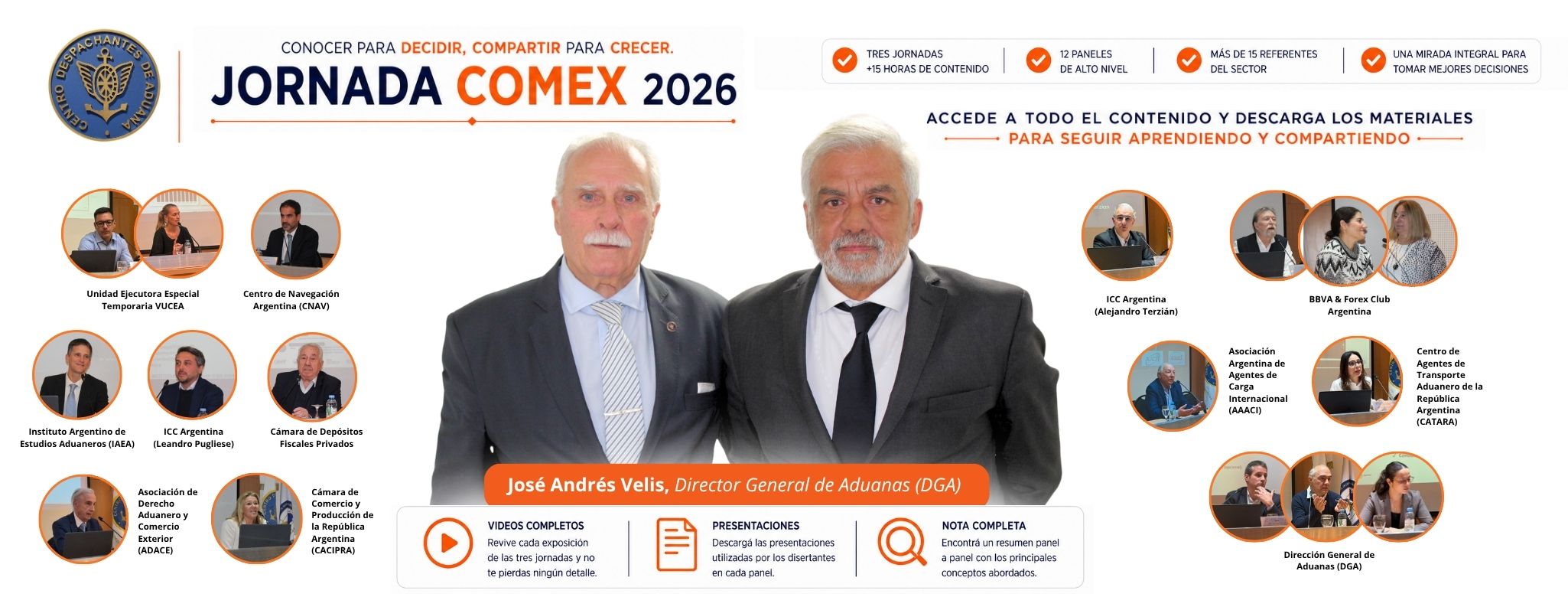 Jornada Comex 2026: tres jornadas para construir el futuro d