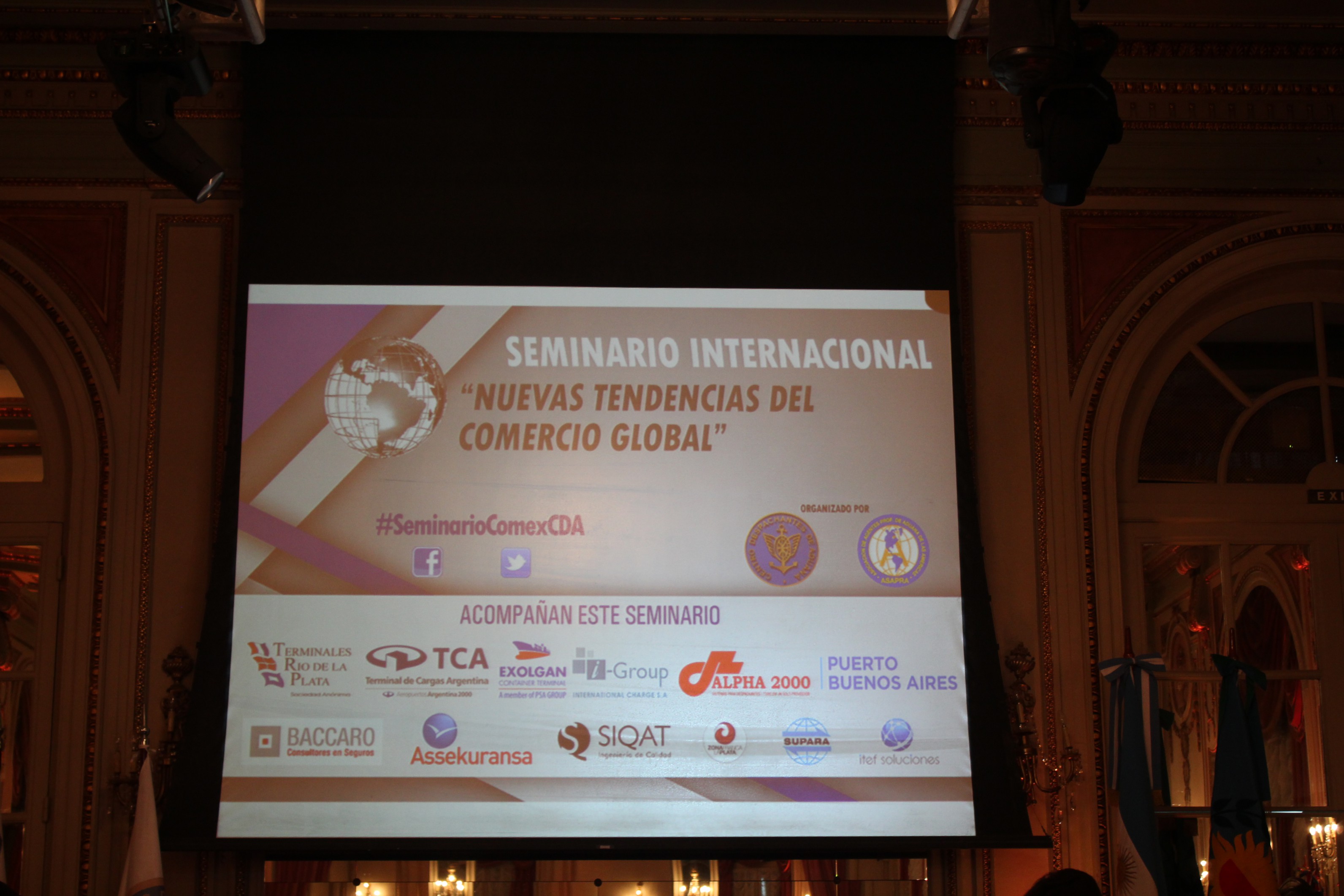 Seminario Internacional Nuevas Tendencias del Comercio Global - 1°Jornada
