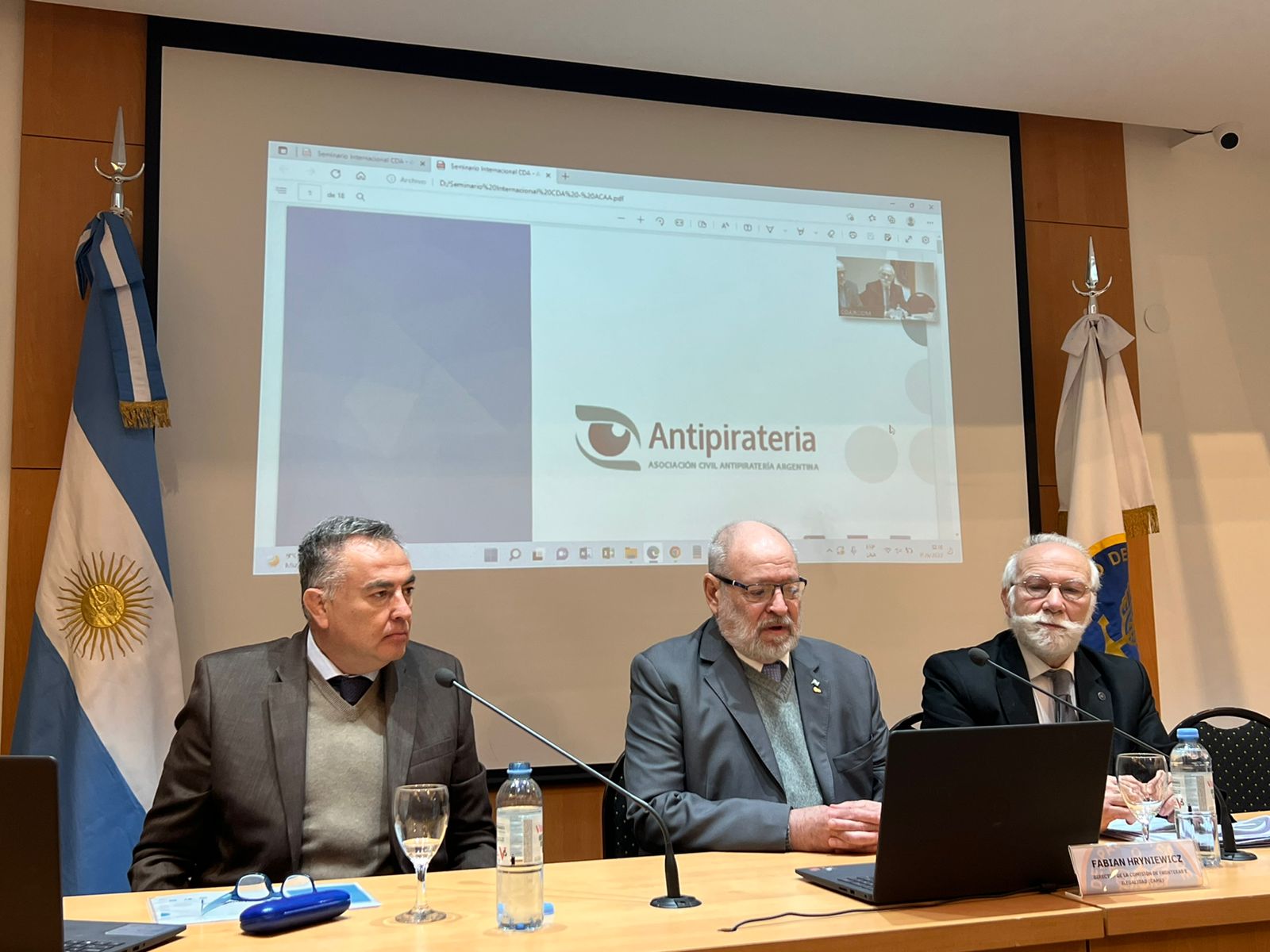 Seminario Internacional: Fraude marcario, piratería y lavado de activos