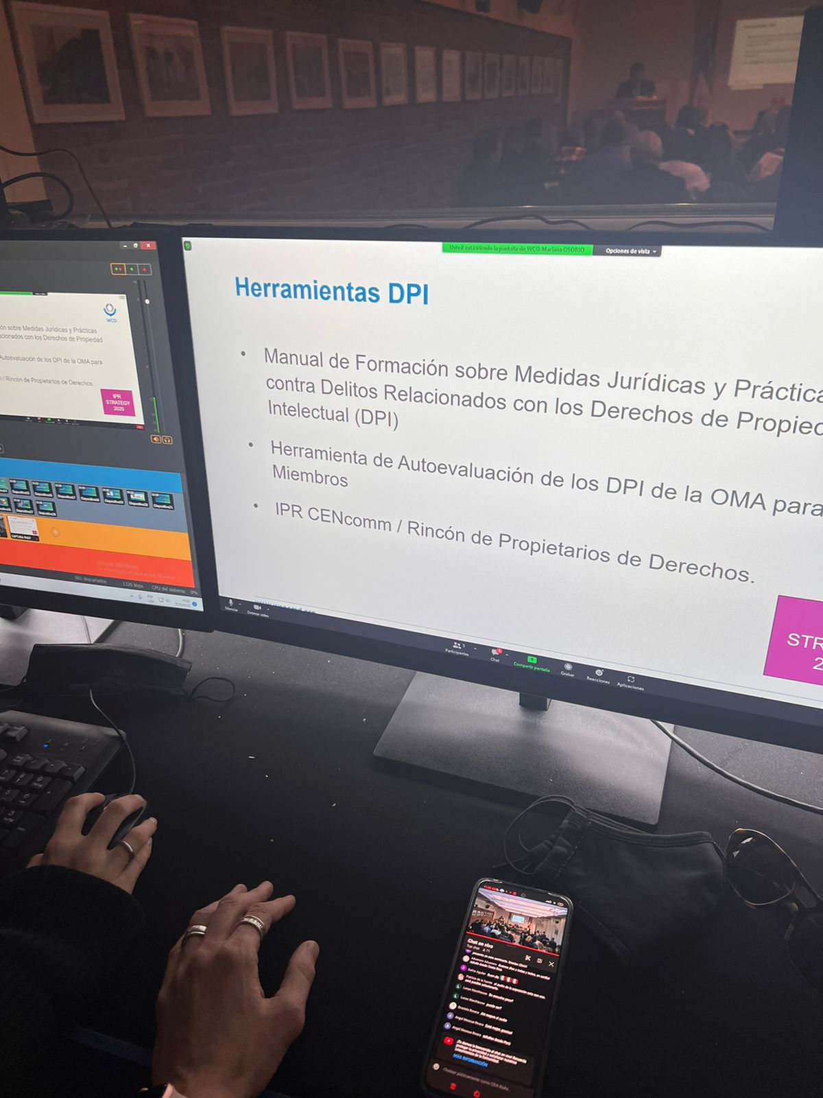 Seminario Internacional: Fraude marcario, piratería y lavado de activos