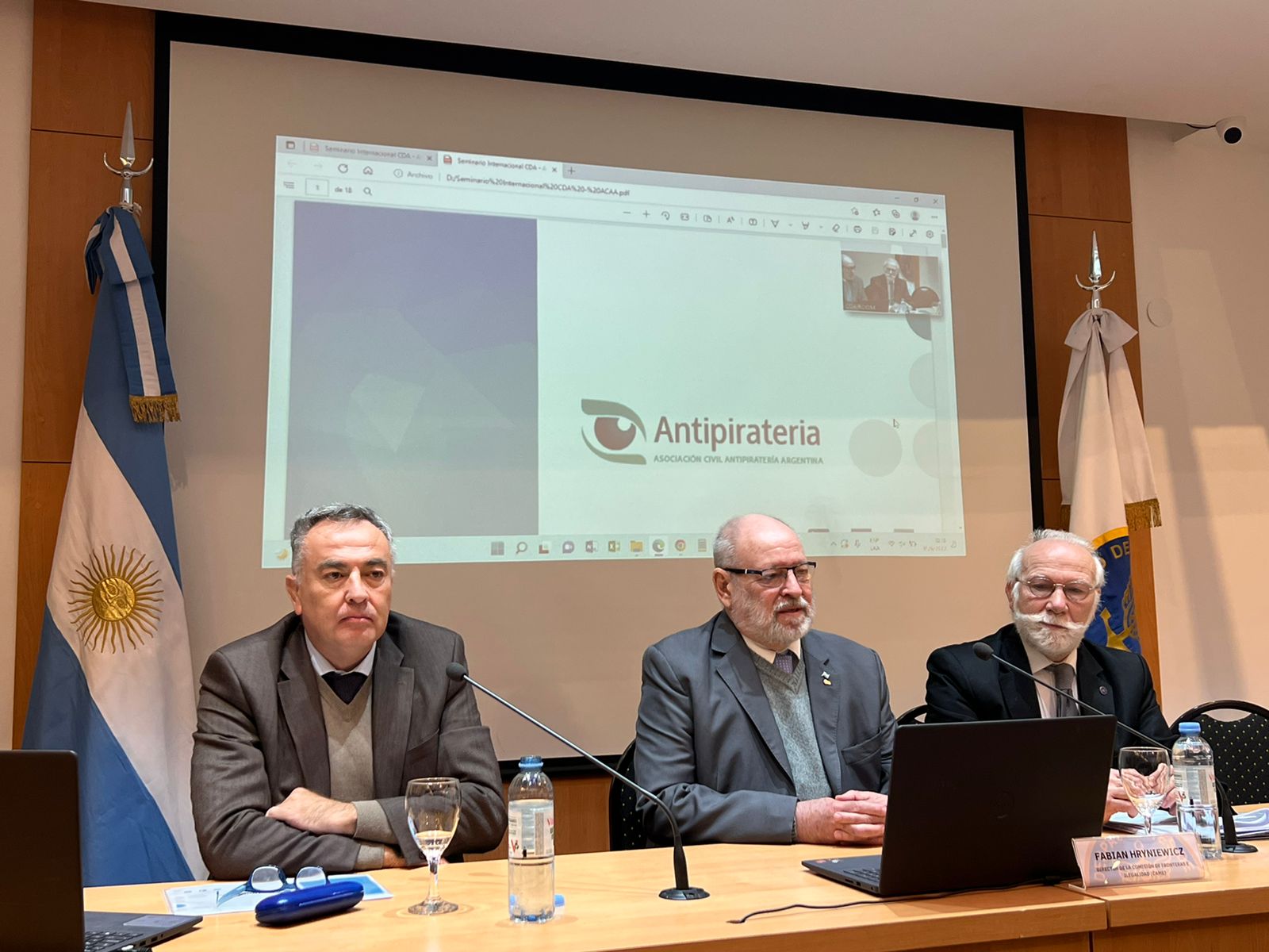 Seminario Internacional: Fraude marcario, piratería y lavado de activos